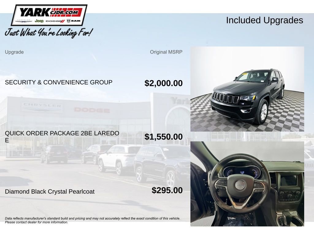 Certified 2021 Jeep Grand Cherokee Laredo w/ Security & Convenience Group image 6
