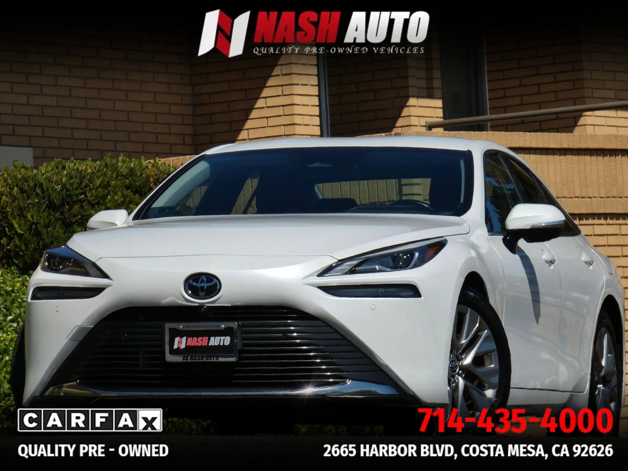 Used 2023 Toyota Mirai w/ Advanced Technology Package RWD image 2