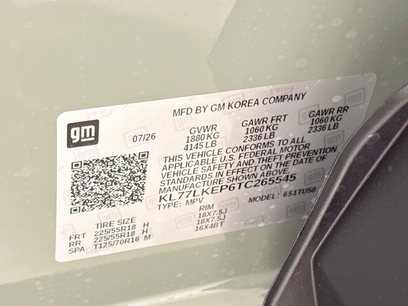 New 2026 Chevrolet Trax ACTIV w/ Driver Confidence Package FWD image 20