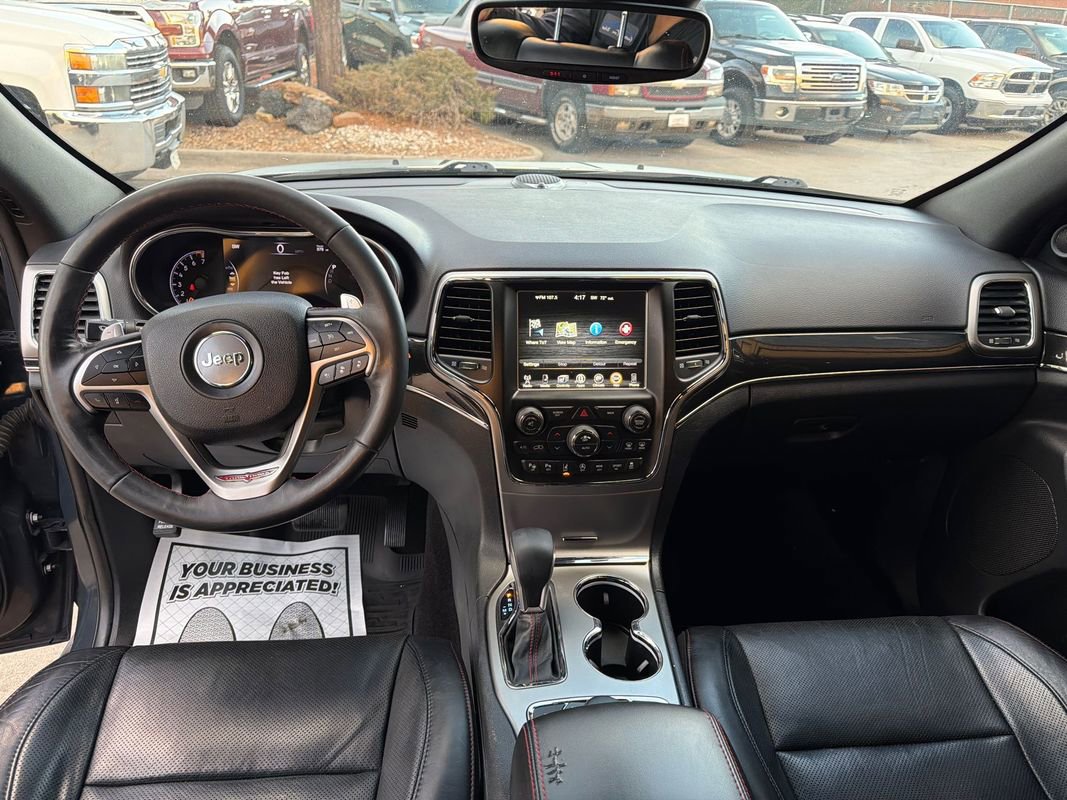 Used 2017 Jeep Grand Cherokee Trailhawk w/ Trailhawk Luxury Group image 12