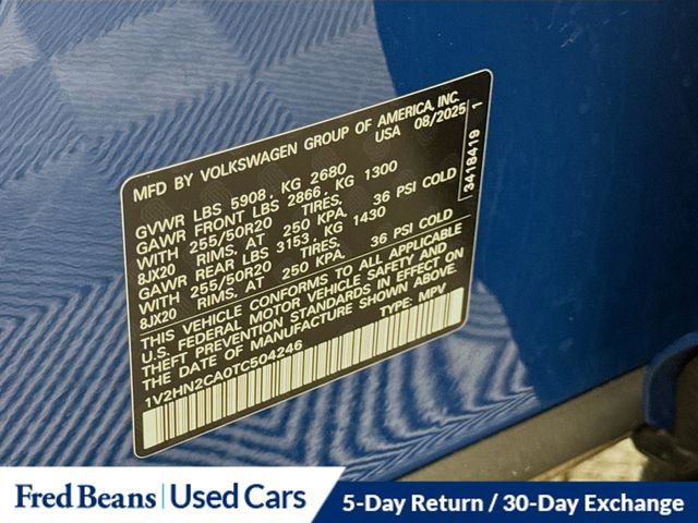 Used 2026 Volkswagen Atlas SE AWD/4WD image 33