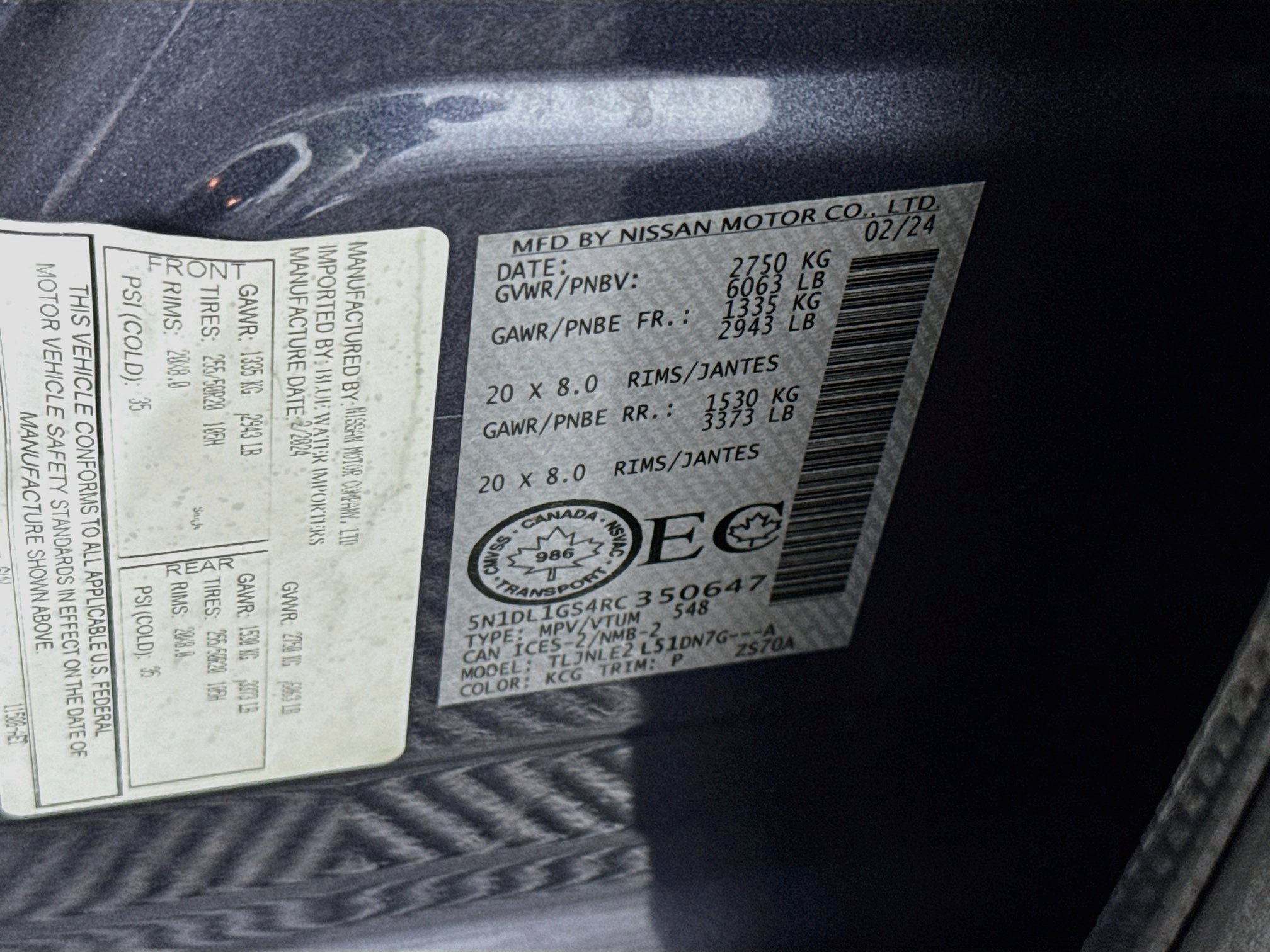 Used 2024 INFINITI QX60 Sensory AWD/4WD image 71