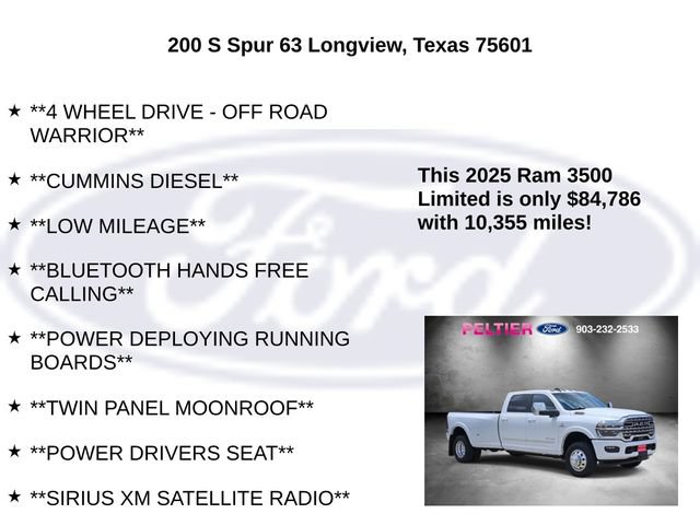 Used 2025 RAM 3500 Limited AWD/4WD image 20