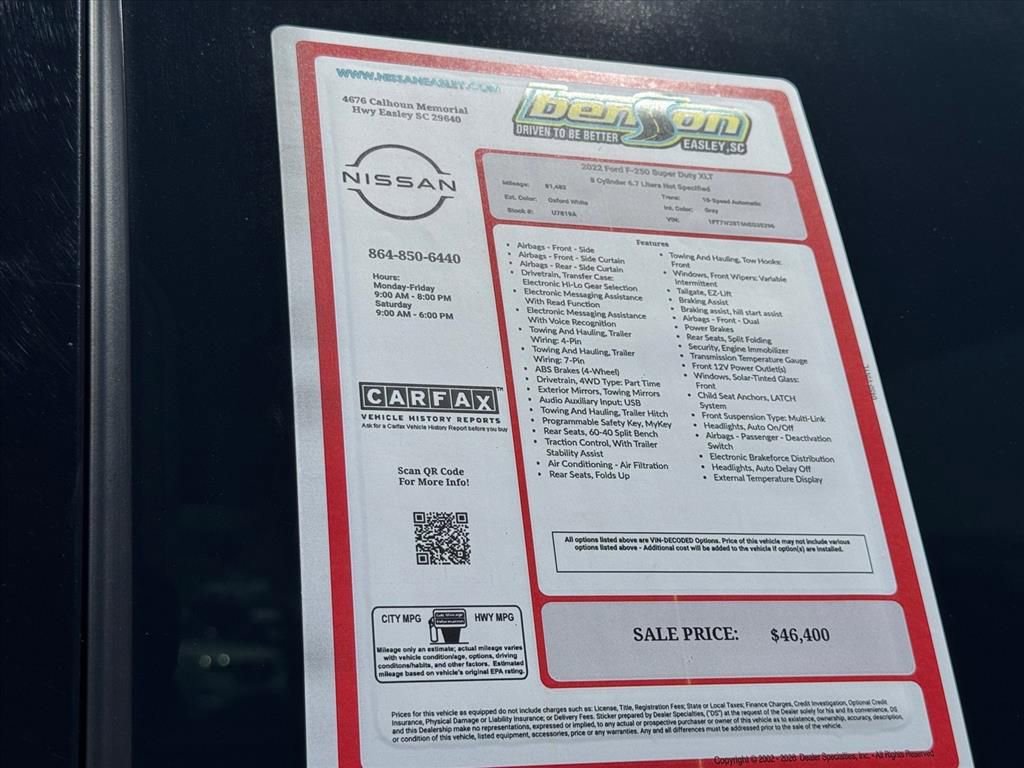 Used 2022 Ford F250 XLT AWD/4WD image 26