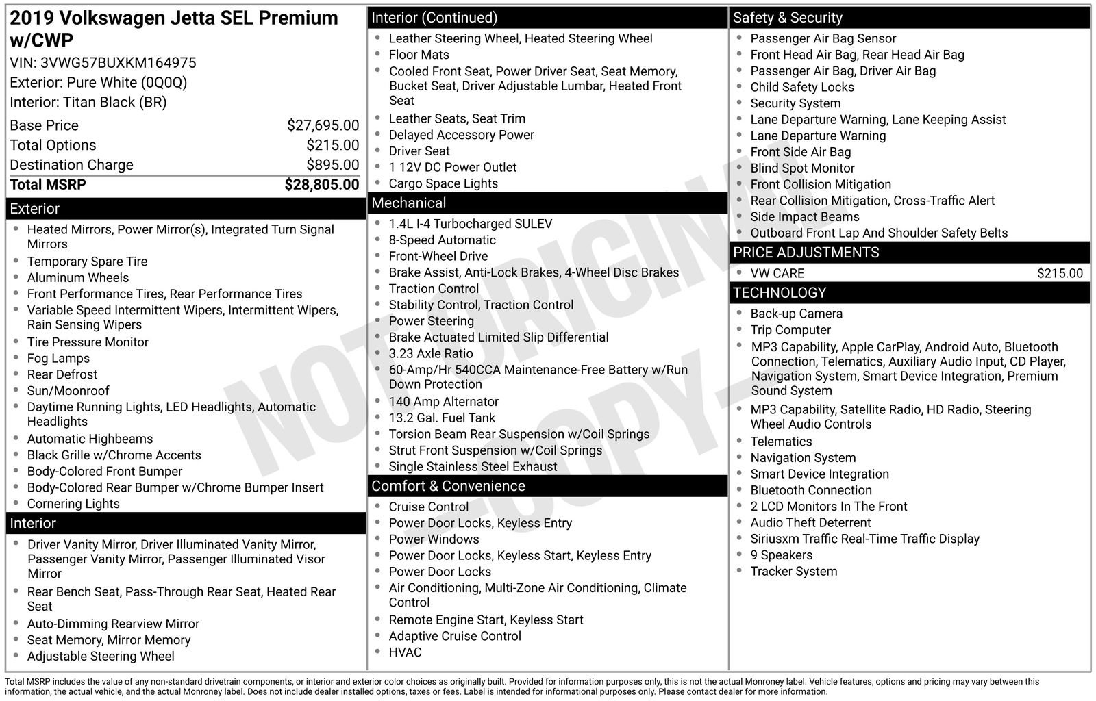 Used 2019 Volkswagen Jetta SEL Premium image 6