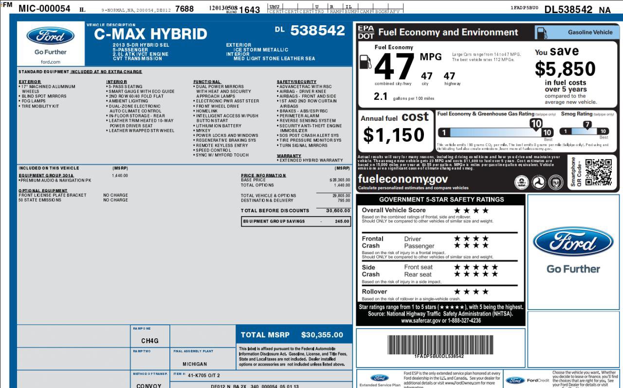 Used 2013 Ford C-MAX SEL image 22