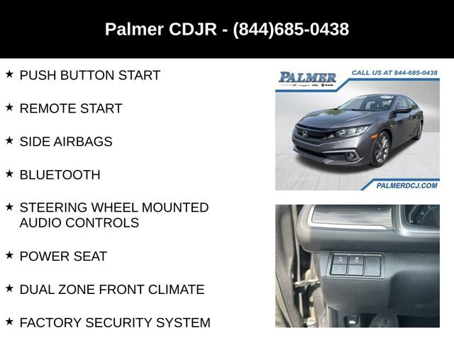 Used 2019 Honda Civic EX image 12