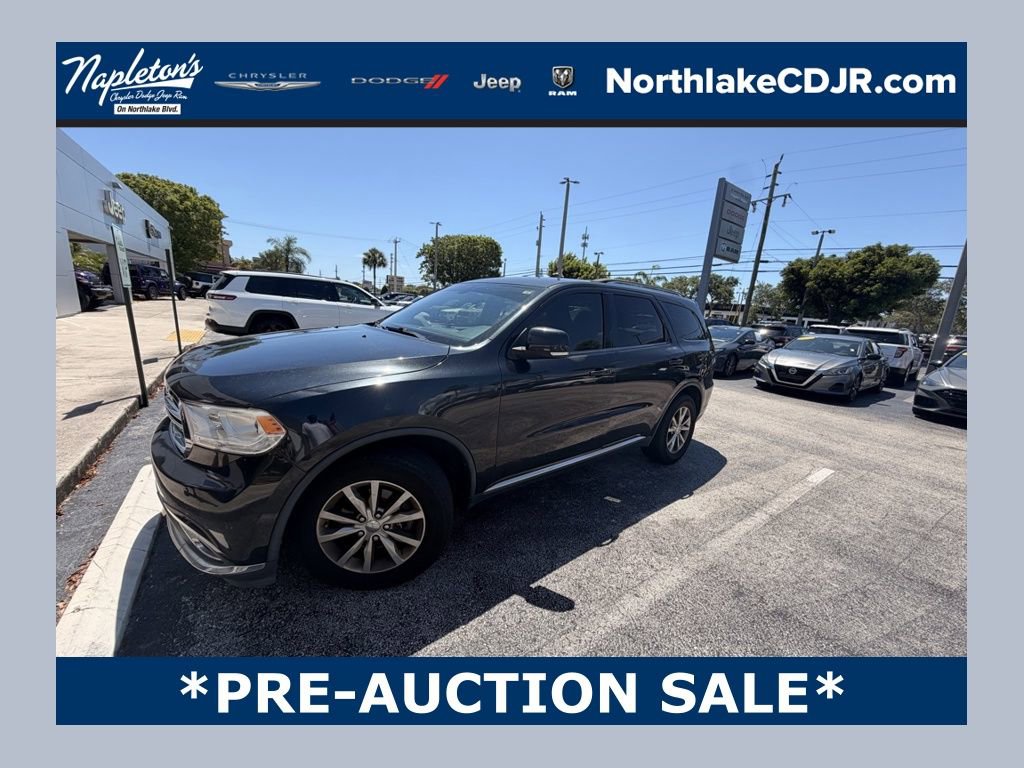 Used 2014 Dodge Durango Limited w/ Nav & Power Liftgate Group RWD image 1