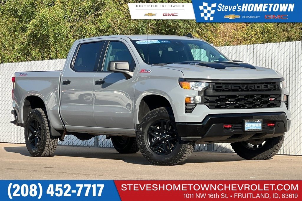Certified 2024 Chevrolet Silverado 1500 Custom Trail Boss