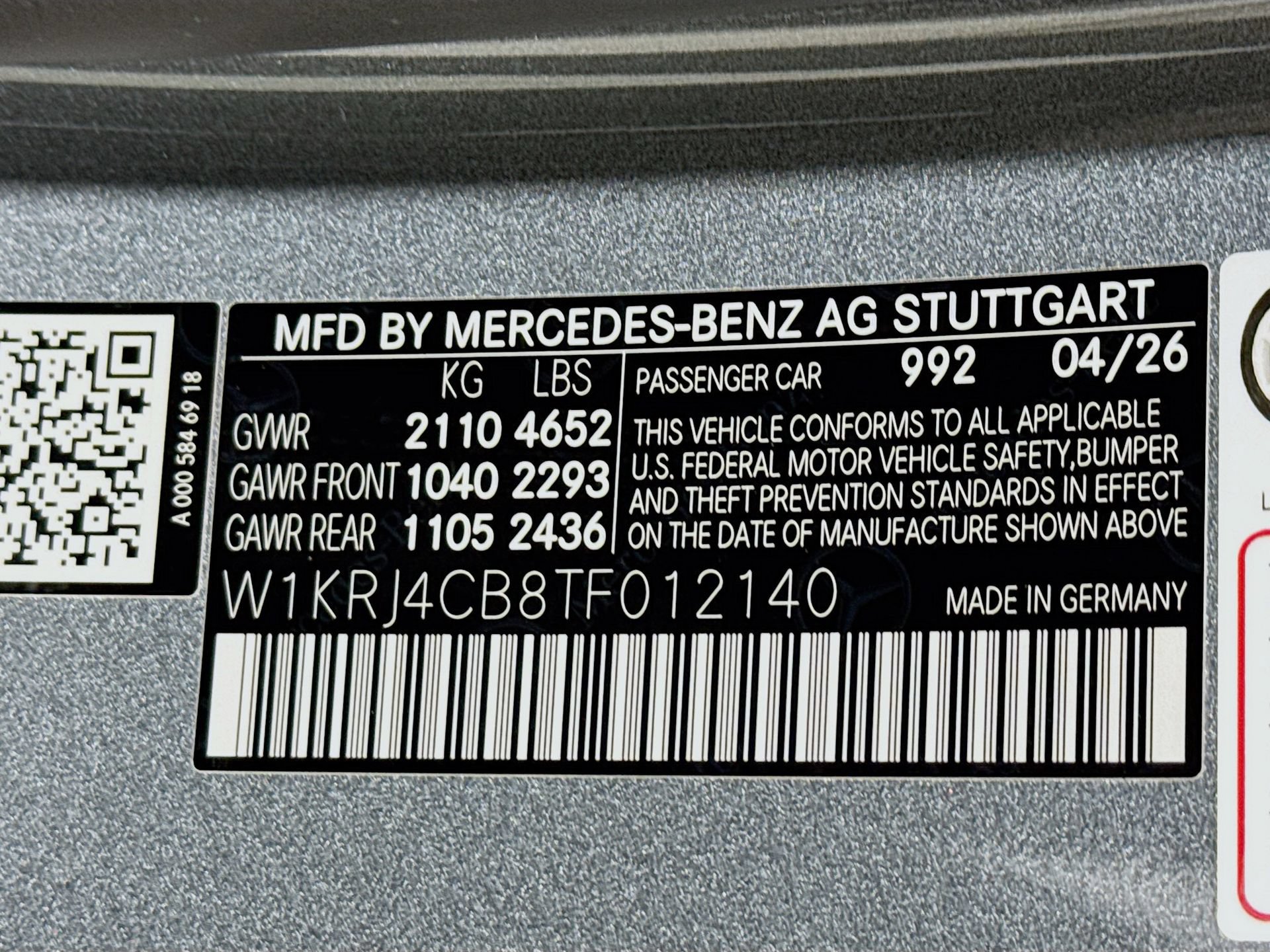 New 2026 Mercedes-Benz AMG GT 43 image 34