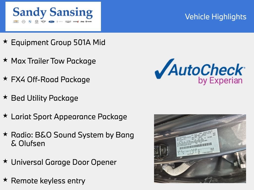 Used 2022 Ford F150 Lariat w/ Max Trailer Tow Package AWD/4WD image 7
