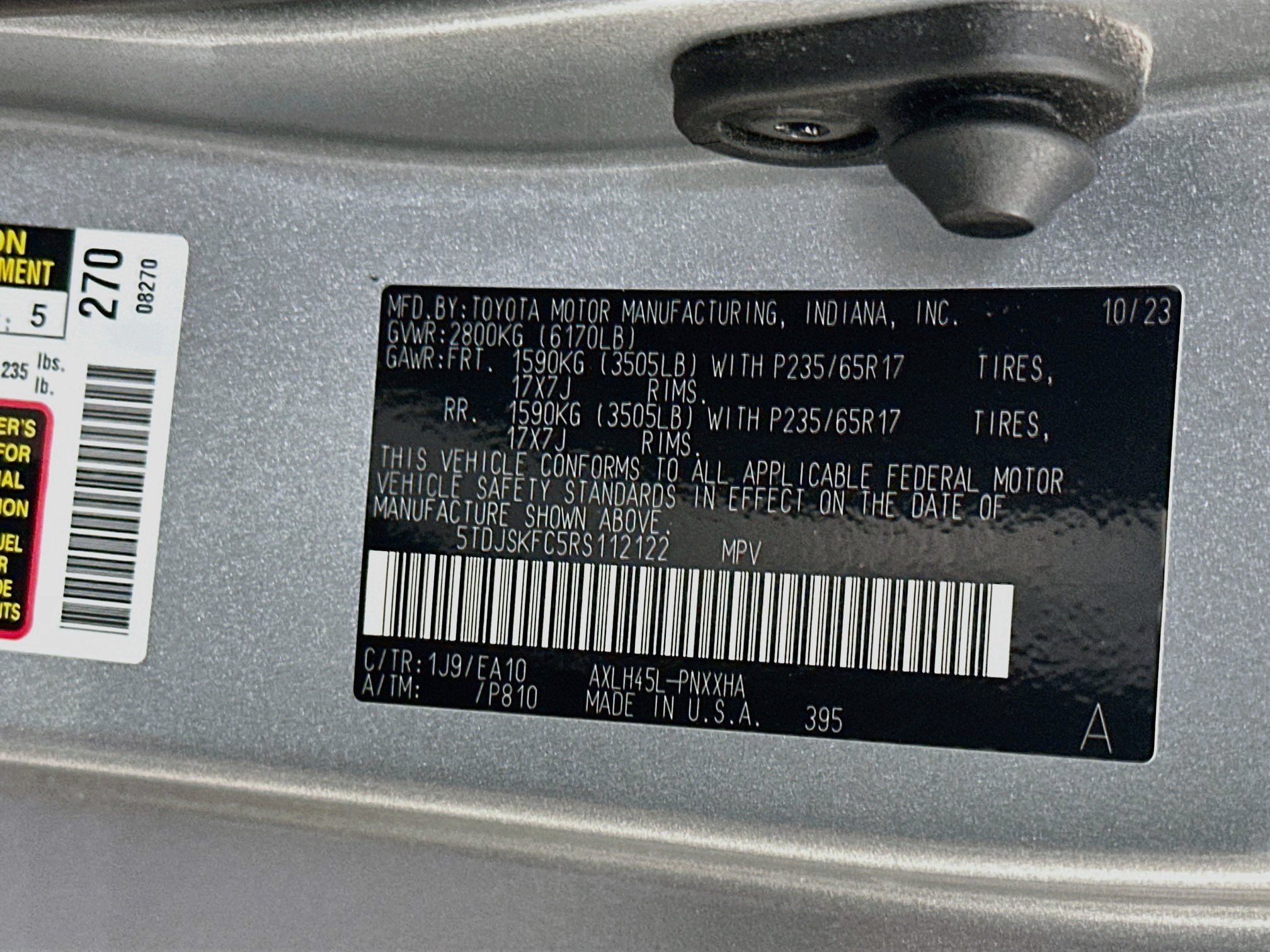 Used 2024 Toyota Sienna XLE w/ XLE Plus Package AWD/4WD image 12