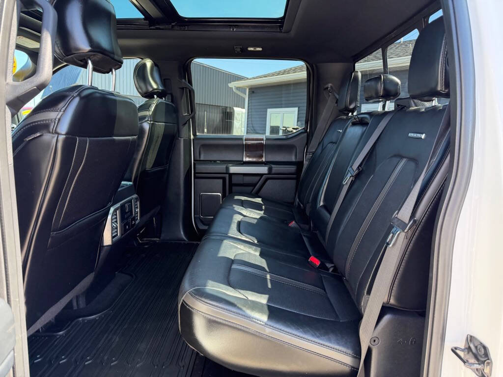 Used 2017 Ford F450 Platinum w/ Platinum Ultimate Package AWD/4WD image 40