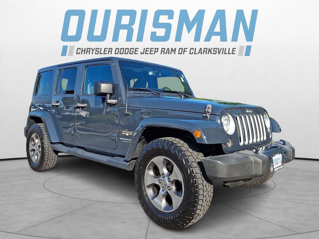 Used 2018 Jeep Wrangler Unlimited Sahara w/ Connectivity Group AWD/4WD image 1