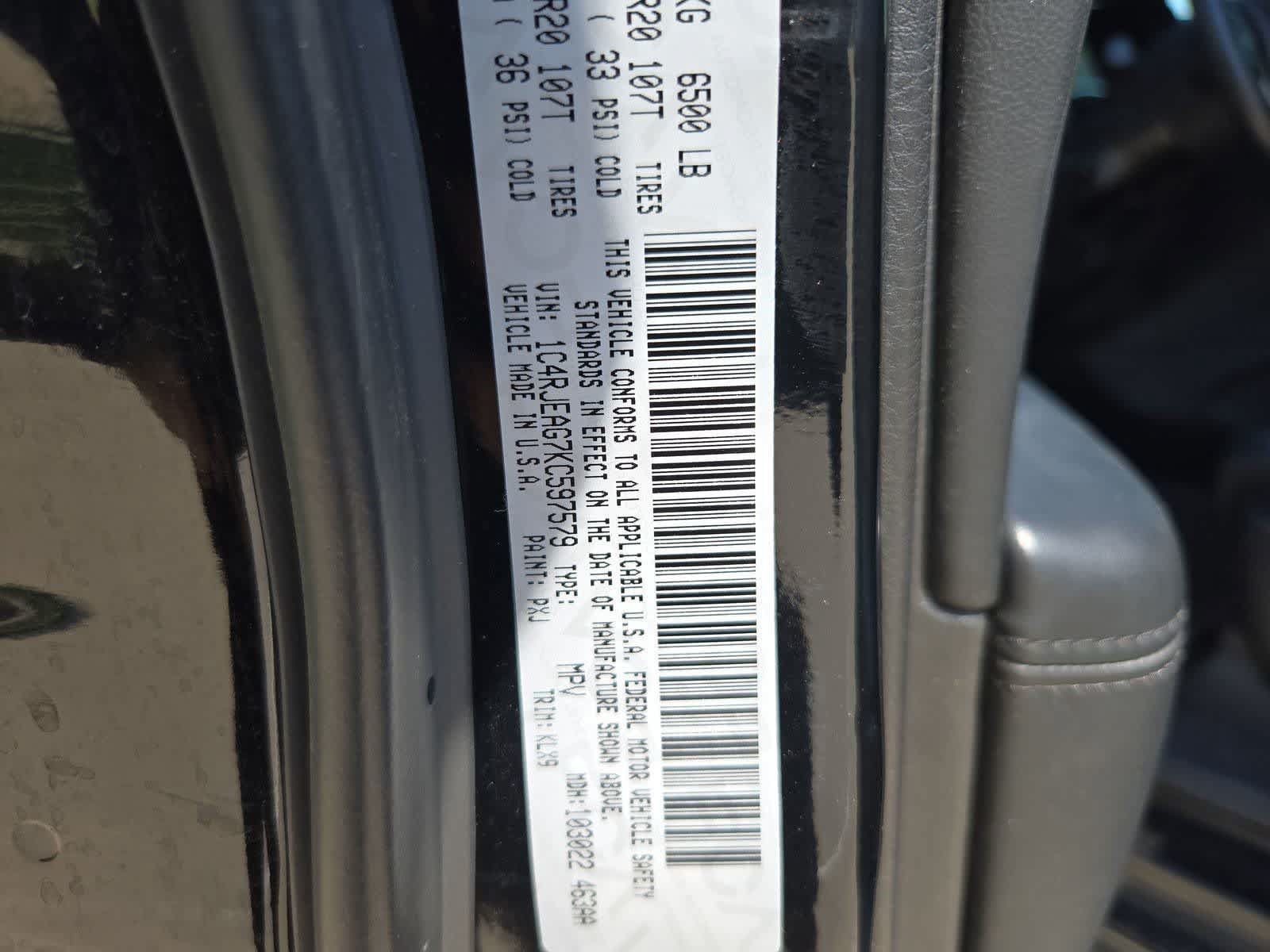 Used 2019 Jeep Grand Cherokee Altitude RWD image 34