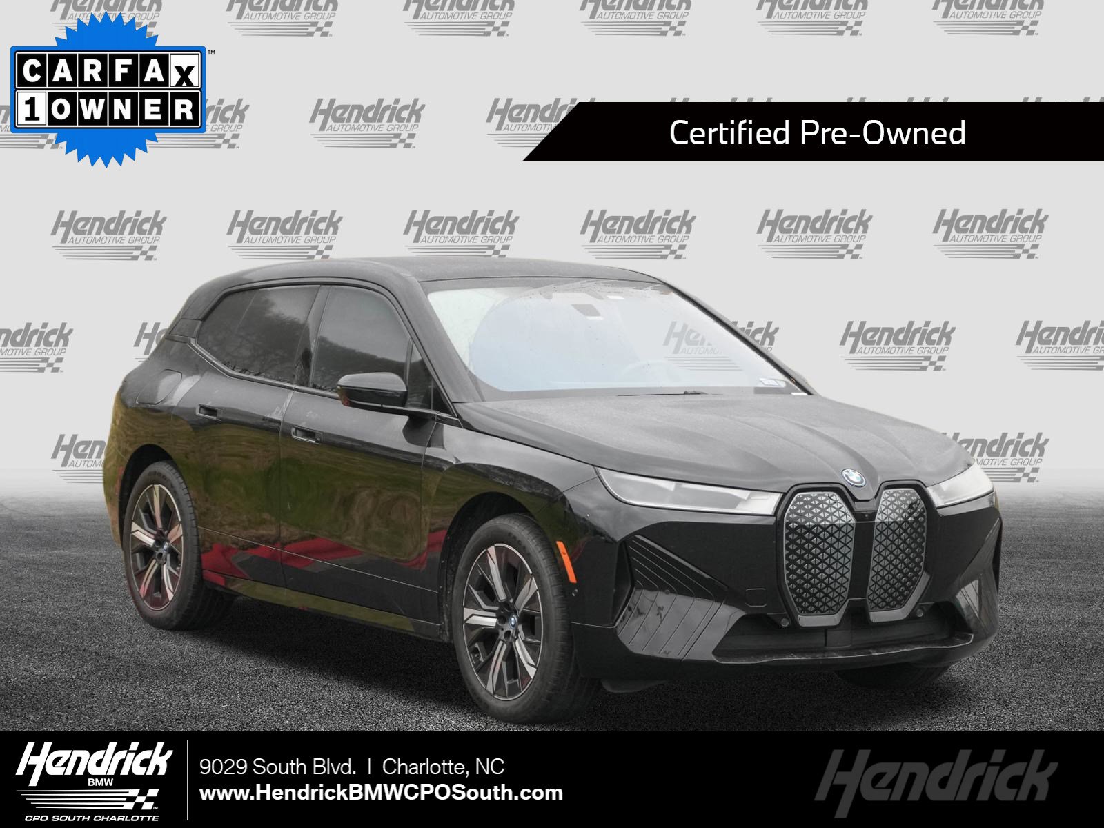 Certified 2023 BMW iX xDrive50 w/ Sport Package image 1