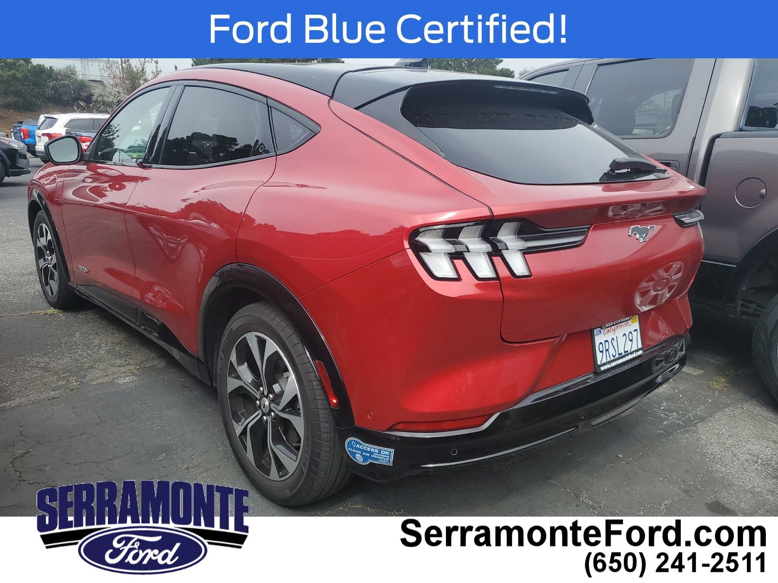 Used 2021 Ford Mustang Mach-E Premium AWD/4WD image 4