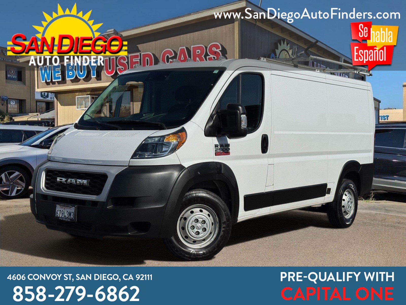 Used 2022 RAM ProMaster 2500 FWD image 1