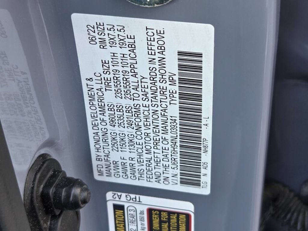 Used 2022 Honda CR-V Touring image 13