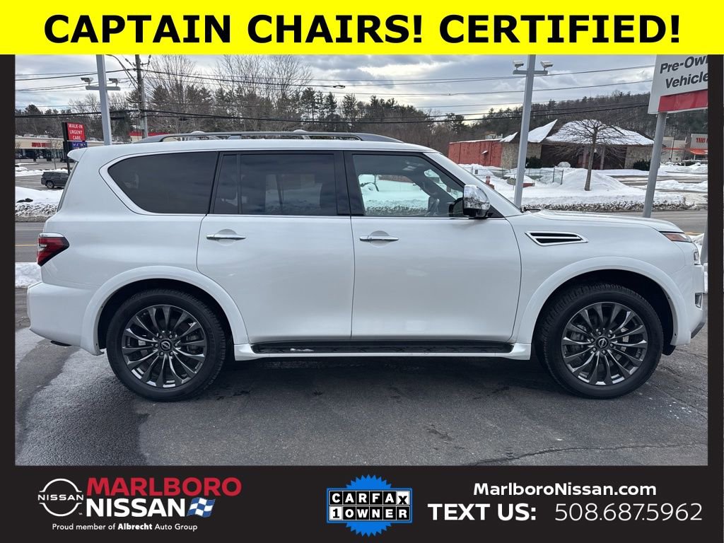 Certified 2024 Nissan Armada Platinum w/ Captain's Chairs Package image 8