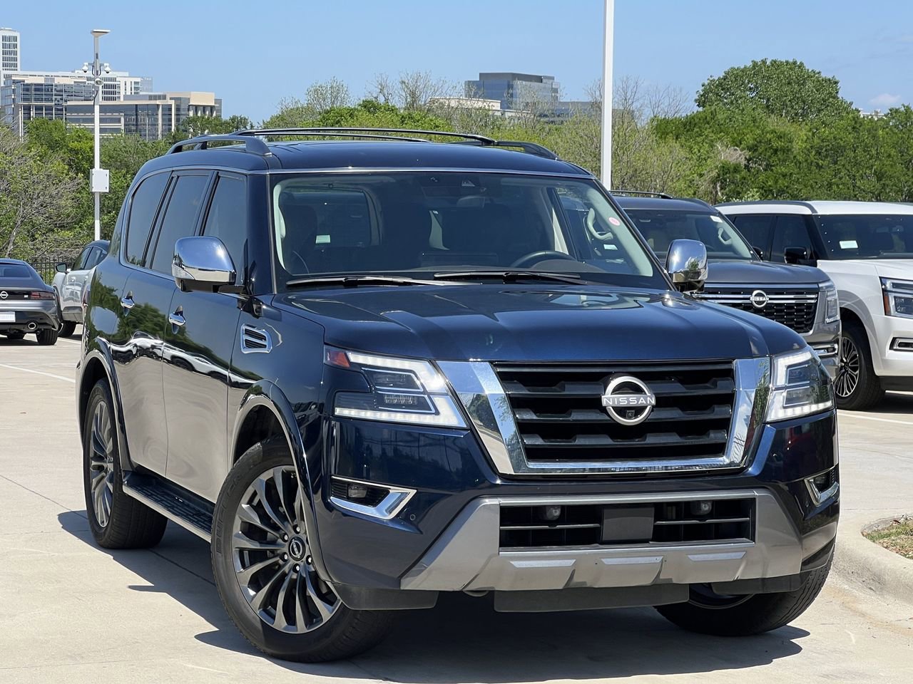 Certified 2023 Nissan Armada Platinum w/ Captain's Chairs Package image 2