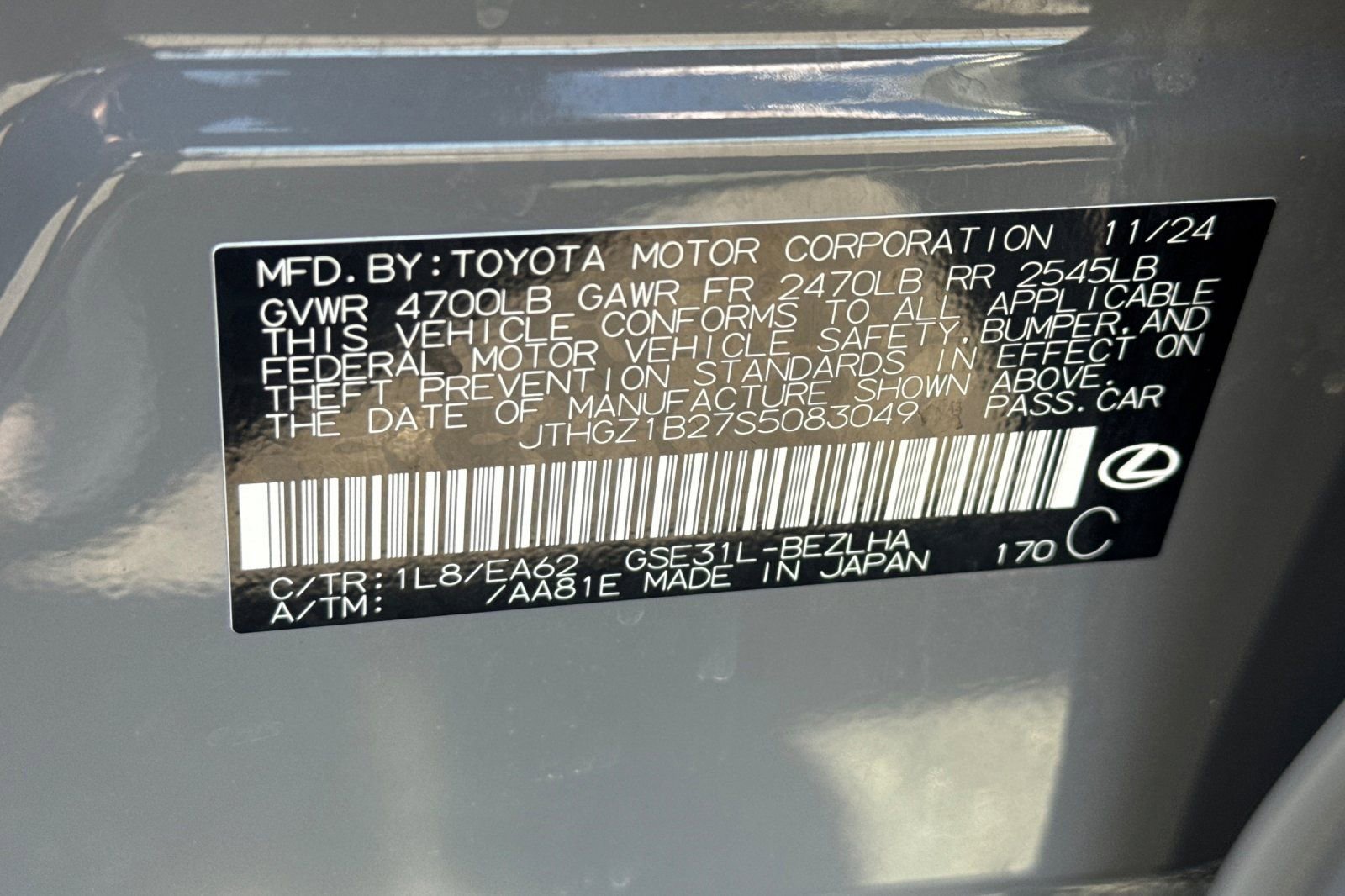 Certified 2025 Lexus IS 350 F Sport image 24