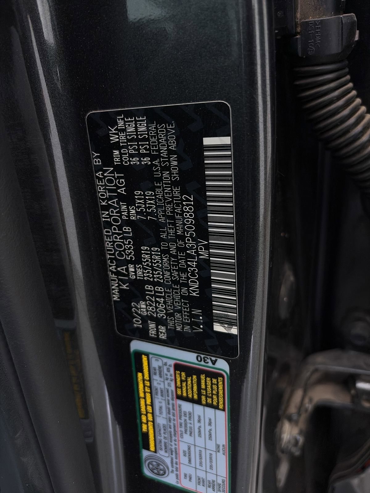 Used 2023 Kia EV6 Wind w/ Wind Technology Package RWD image 41