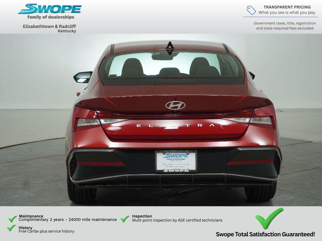 Used 2025 Hyundai Elantra SEL FWD image 4