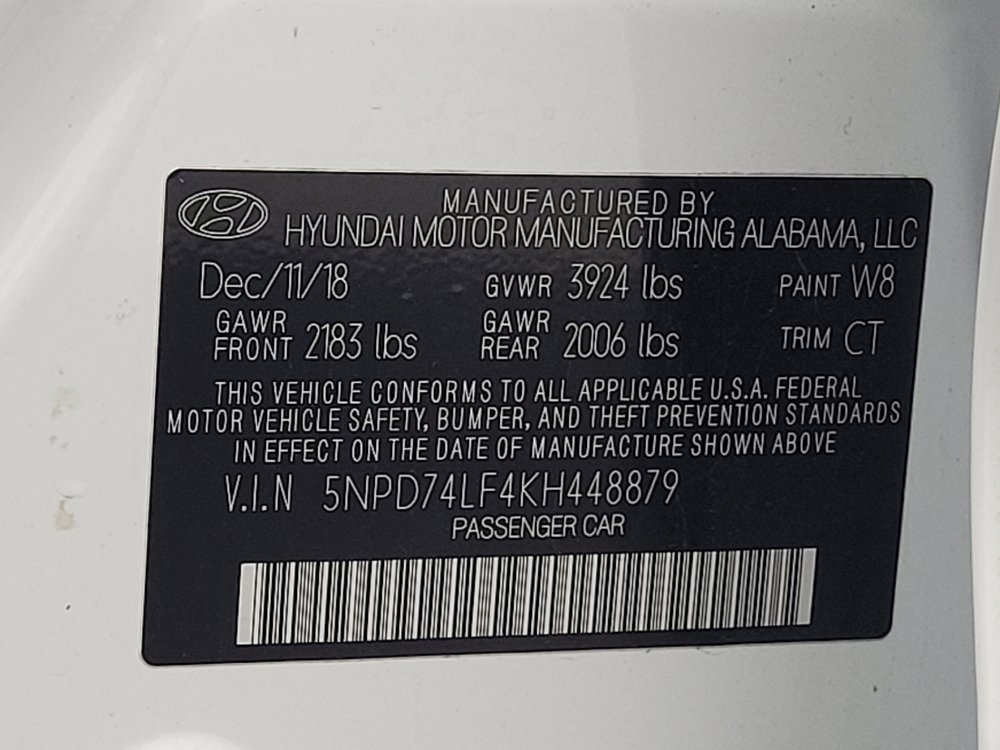 Used 2019 Hyundai Elantra SE w/ Cargo Package FWD image 33