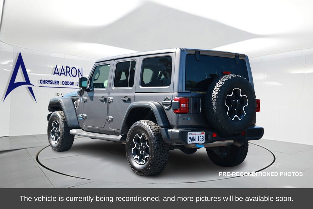 Used 2022 Jeep Wrangler Unlimited Rubicon 4xe w/ Safety Group image 2