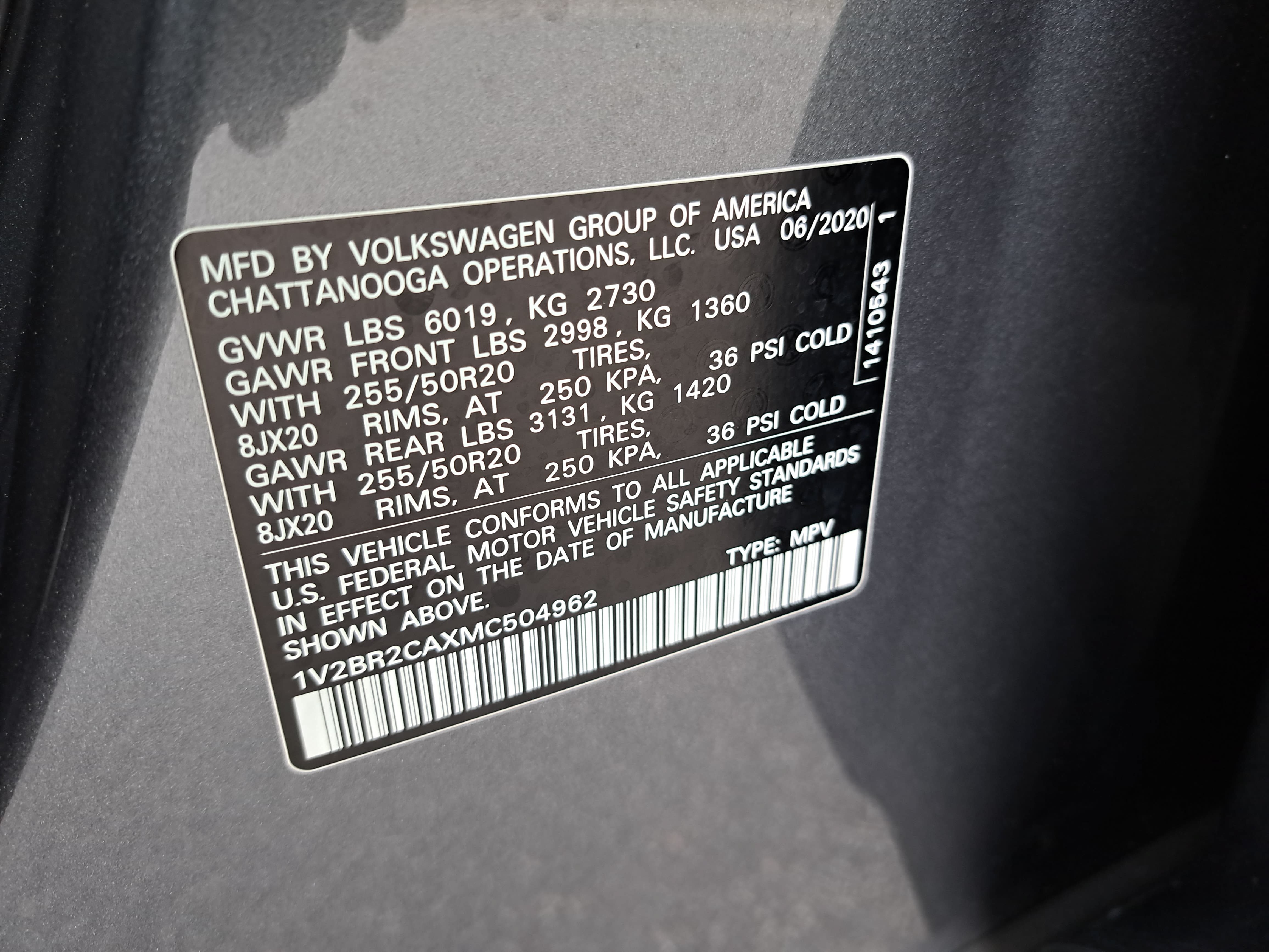 Used 2021 Volkswagen Atlas SEL AWD/4WD image 37