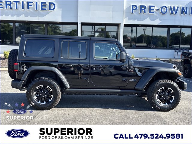 Used 2024 Jeep Wrangler Unlimited Rubicon 4xe w/ Technology Group AWD/4WD image 2