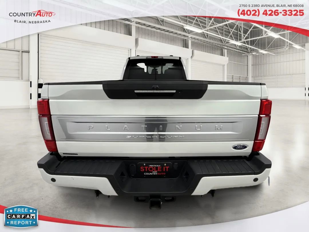 Used 2022 Ford F450 Platinum w/ FX4 Off-Road Package image 4