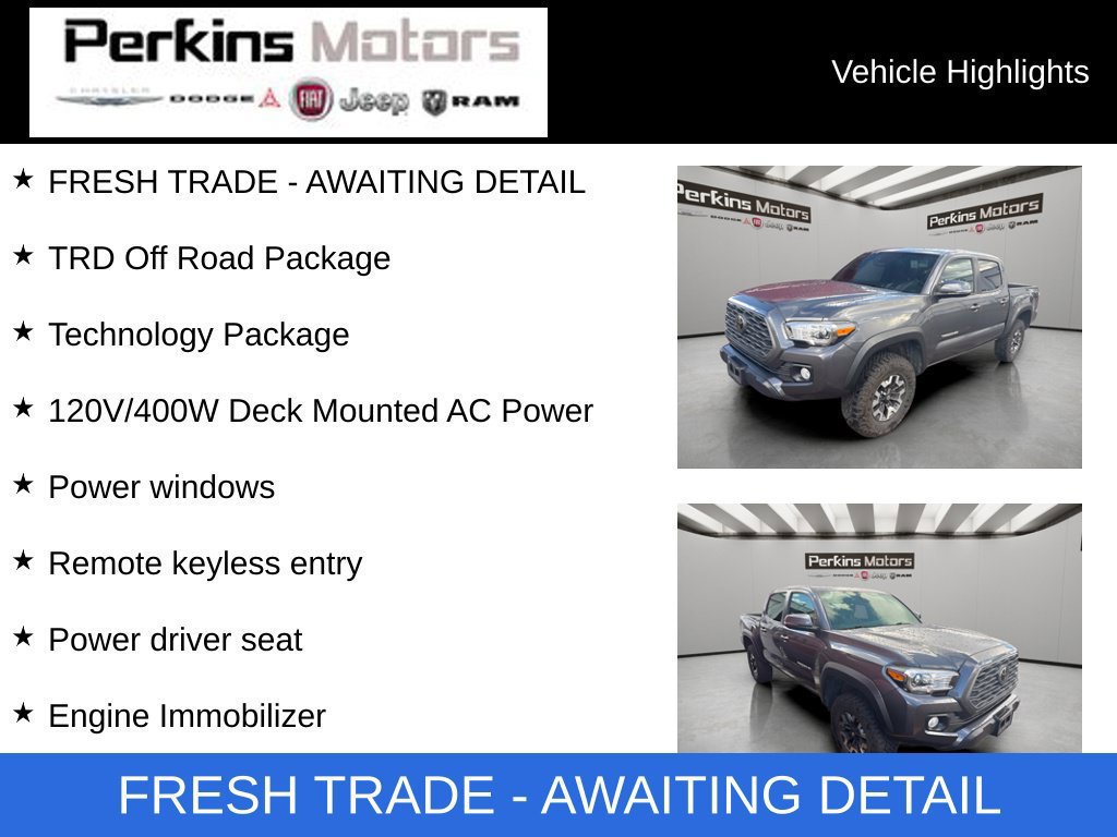 Used 2020 Toyota Tacoma TRD Off-Road w/ Technology Package AWD/4WD image 2