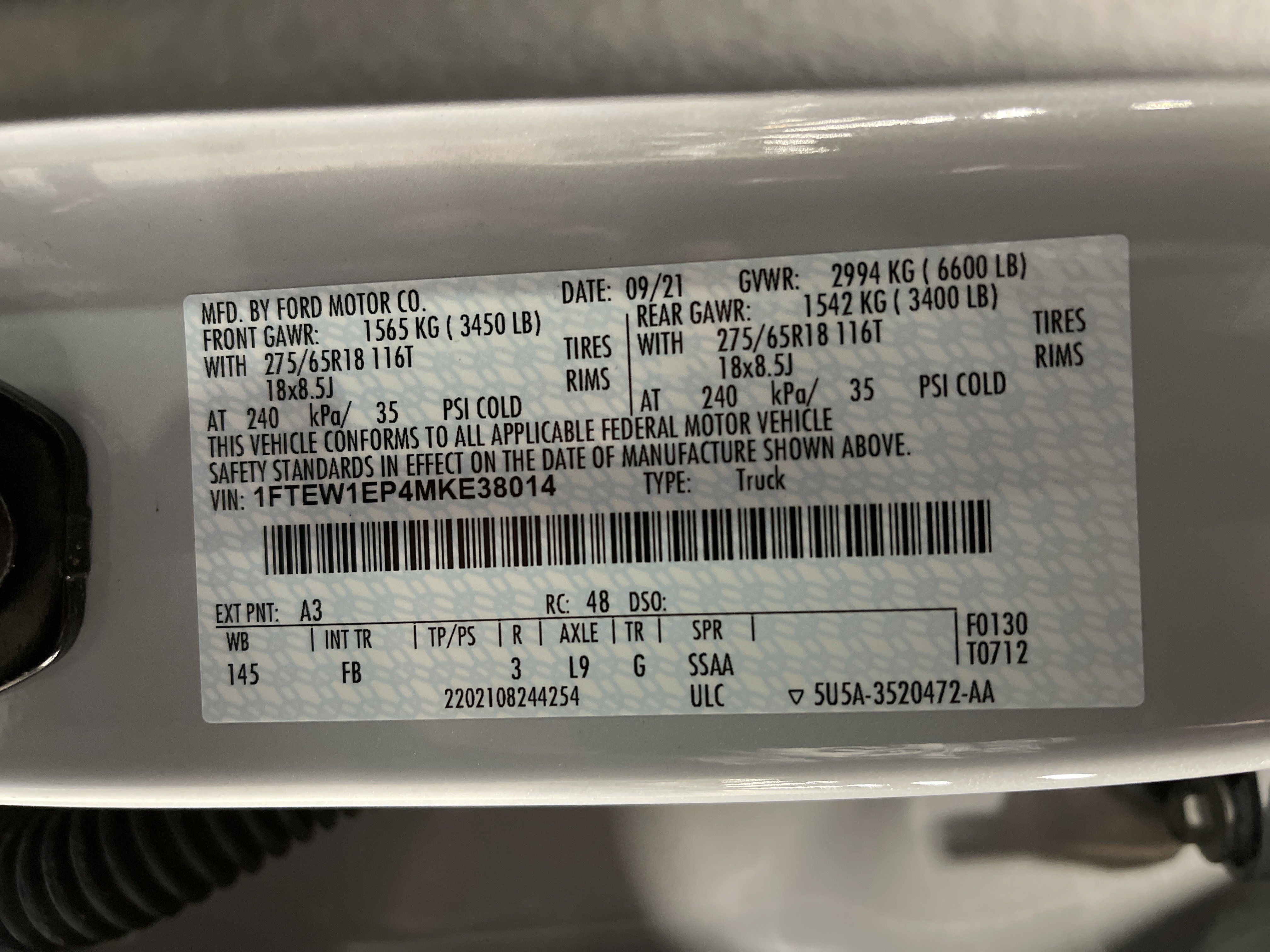 Used 2021 Ford F150 XLT w/ Equipment Group 302A High image 28