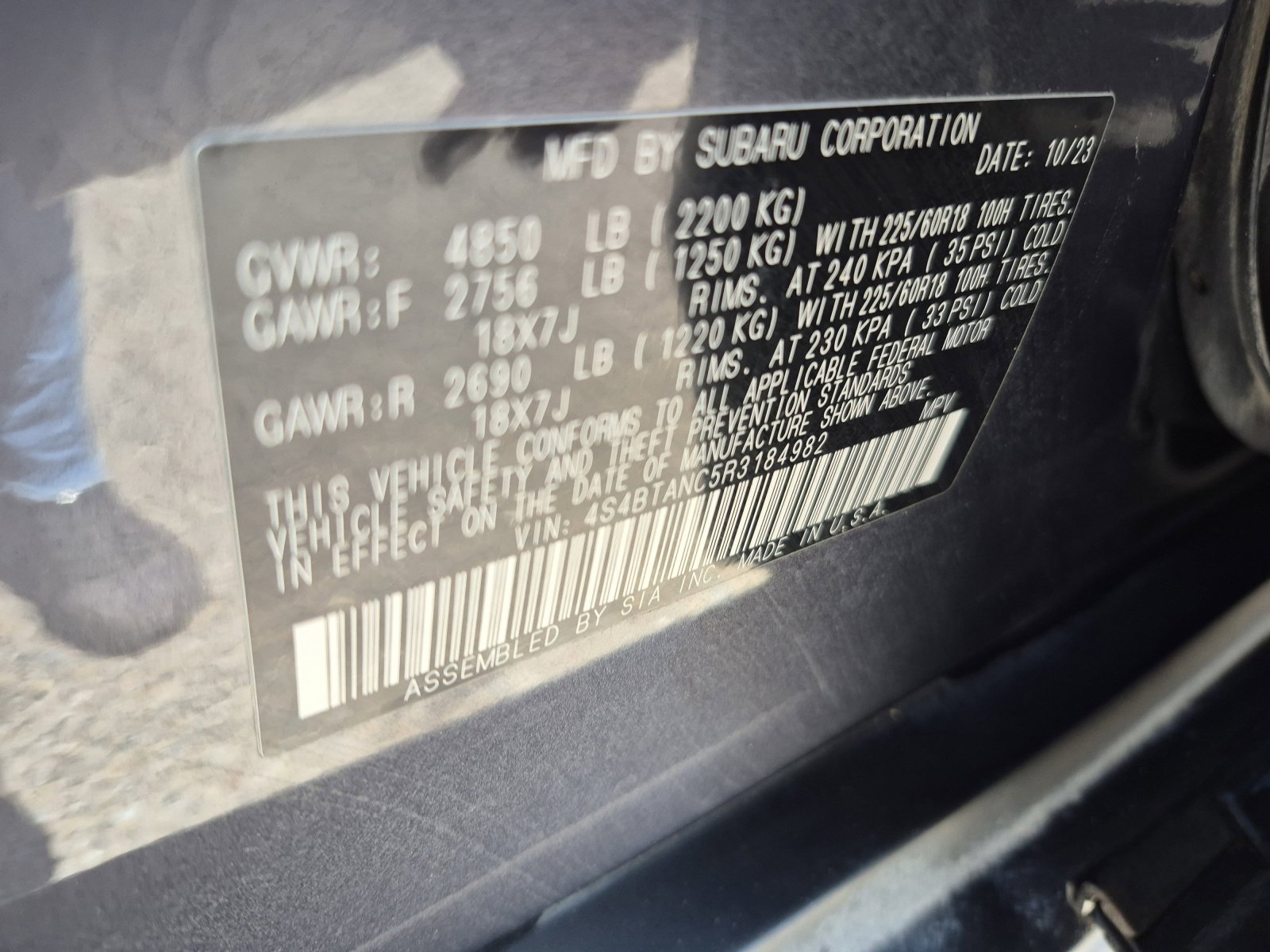 Used 2024 Subaru Outback Limited AWD/4WD image 25