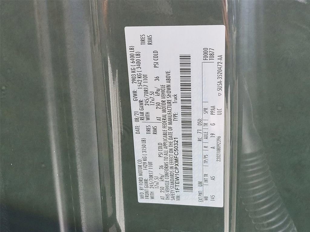 Used 2021 Ford F150 XL w/ Equipment Group 101A High RWD image 24