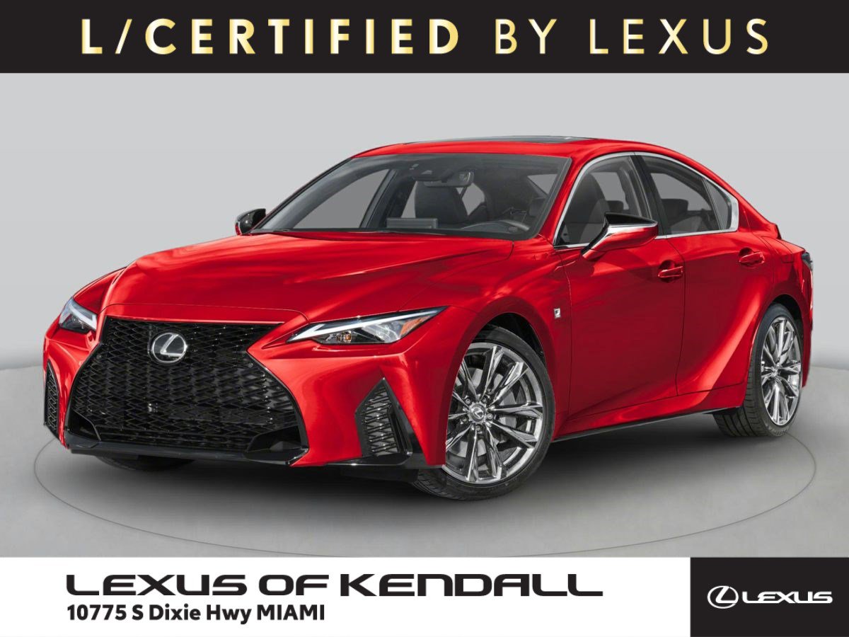 Certified 2024 Lexus IS 350 F Sport RWD image 1