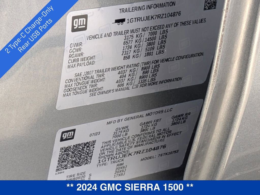 Certified 2024 GMC Sierra 1500 Elevation image 49