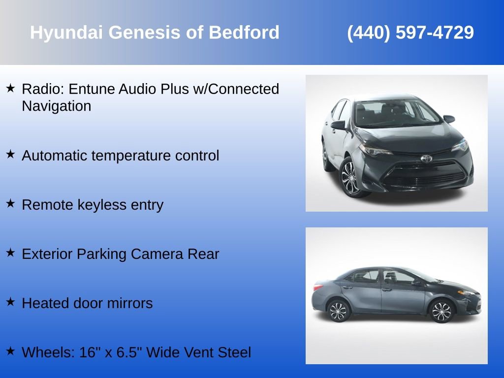 Used 2019 Toyota Corolla LE FWD image 7