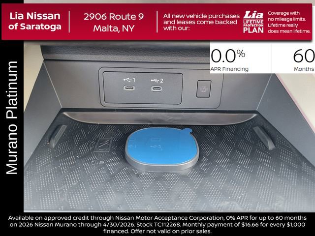 New 2026 Nissan Murano Platinum image 26