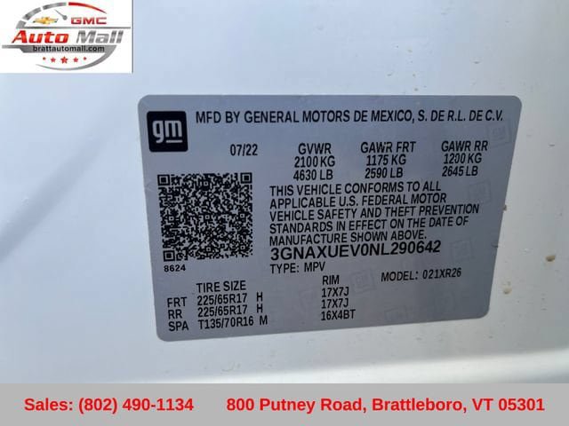 Used 2022 Chevrolet Equinox LT AWD/4WD image 31