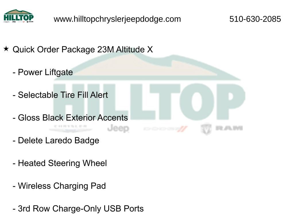 New 2025 Jeep Grand Cherokee L Altitude image 10