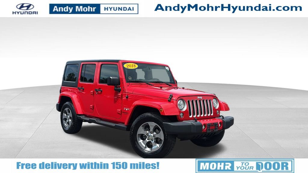 Used 2018 Jeep Wrangler Unlimited Sahara w/ Connectivity Group