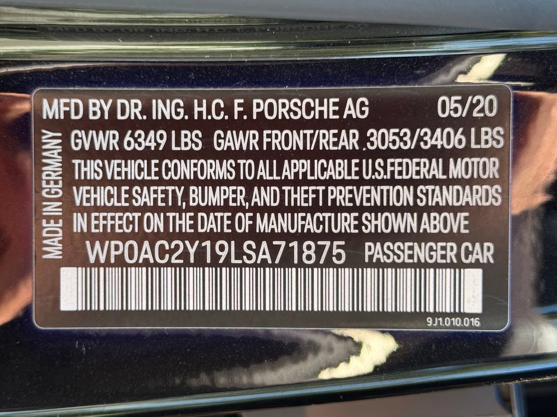 Certified 2020 Porsche Taycan Turbo AWD/4WD image 40
