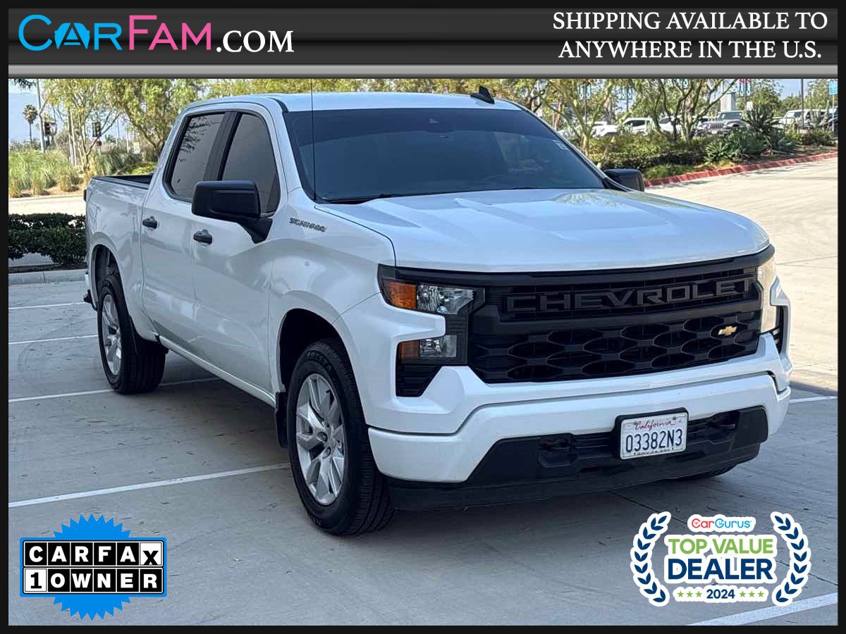 Used 2022 Chevrolet Silverado 1500 Custom RWD image 1