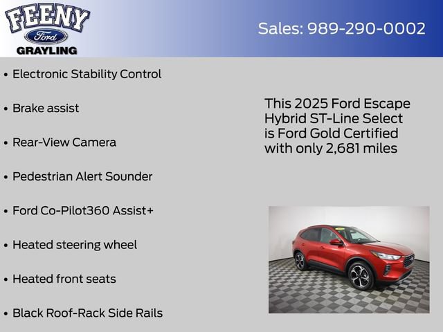 Used 2025 Ford Escape ST-Line Select w/ Tech Pack #1 AWD/4WD image 18
