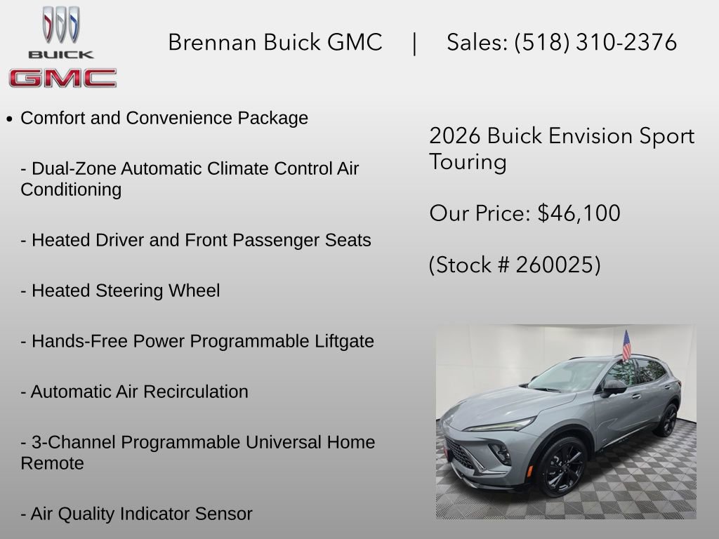 New 2026 Buick Envision Sport Touring AWD/4WD image 6