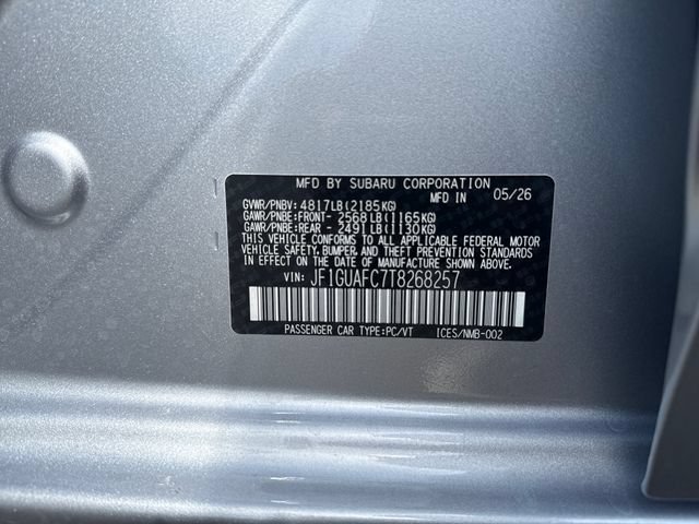 New 2026 Subaru Impreza 2.0i Sport AWD/4WD image 19