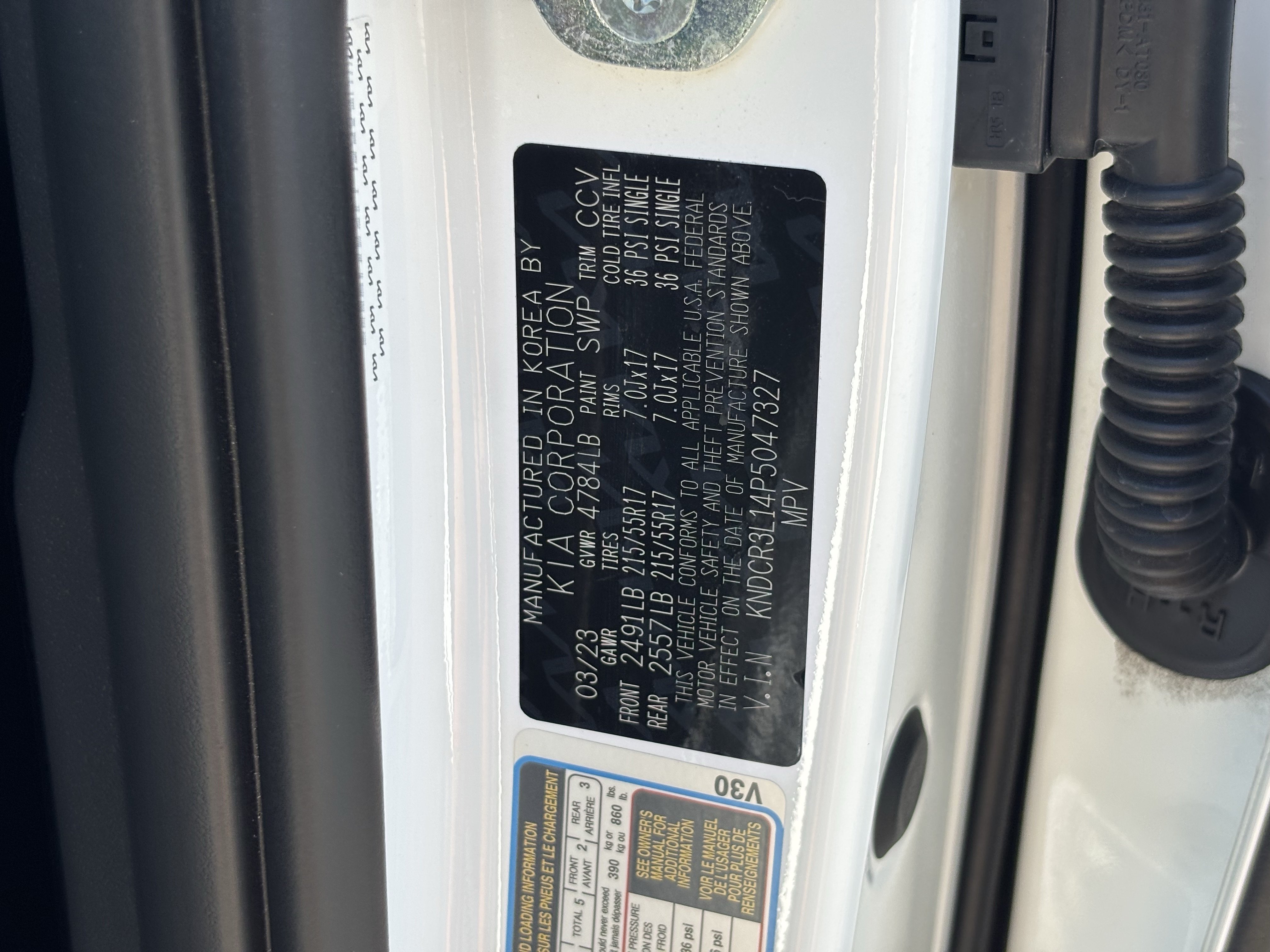 Certified 2023 Kia Niro Wind w/ Wind Preserve Package FWD image 30